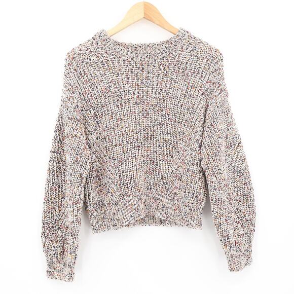 Veronica Beard Women's Ryce Multicolor Cotton Knit Long Sleeve Sweater Sz L - Picture 1 of 8